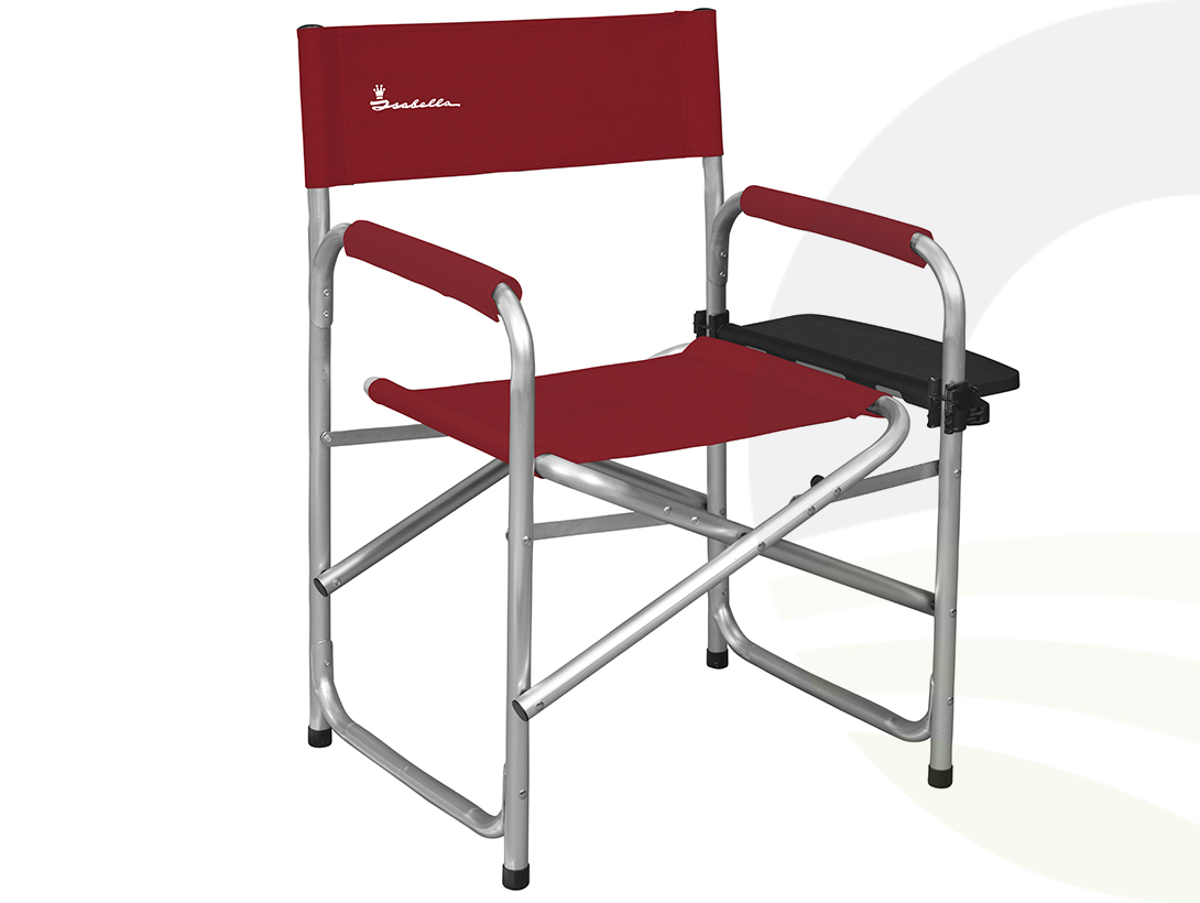 Isabella Directors Chair Red (Colour: Red)