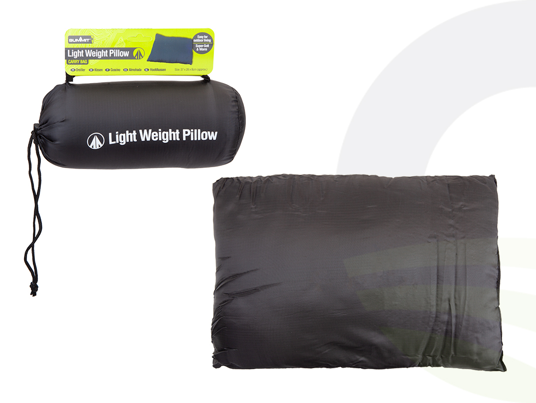 Summit Light Weight Pillow With Bag