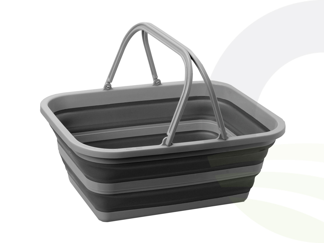 Brunner Folding Holdall Bowl Grey/Black