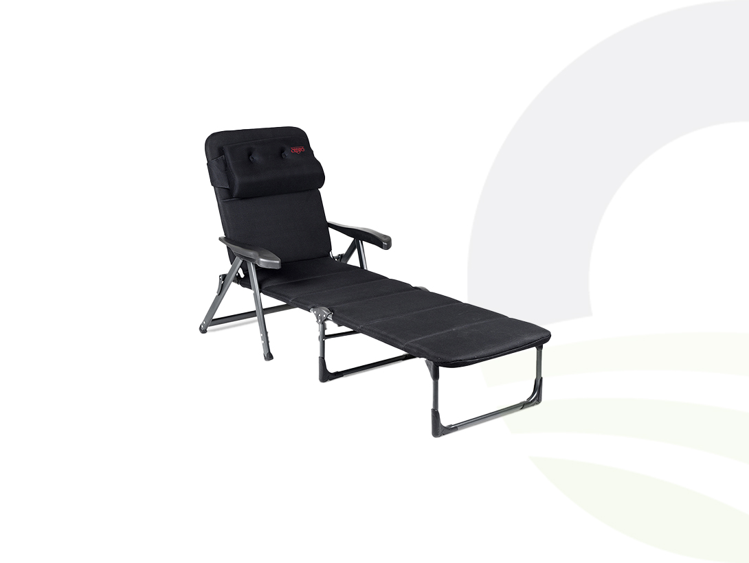 Cr Chair/Foldingbed AP/233-AD-80 Black (Colour: Black)