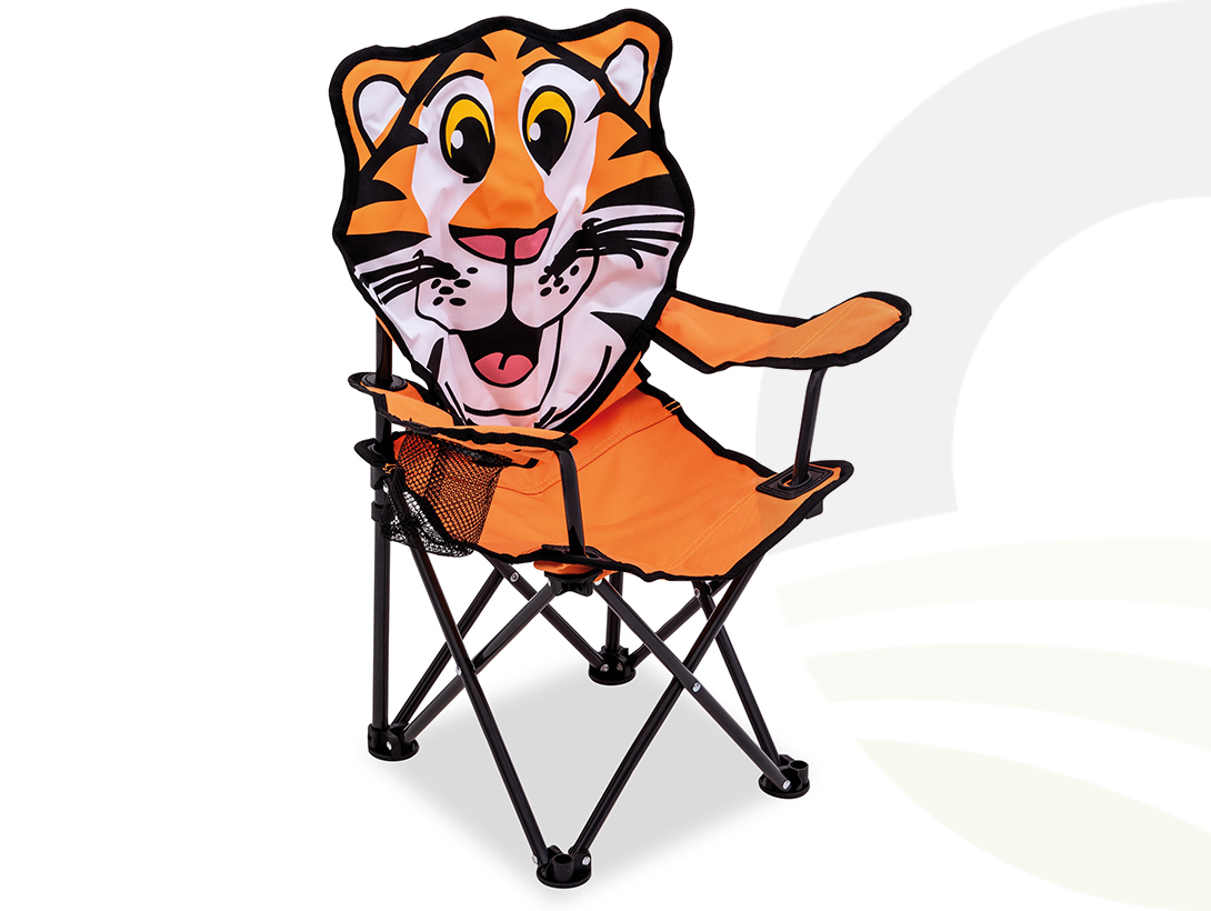 Quest Kids Animal Chair - Tiger (Colour: Tiger)