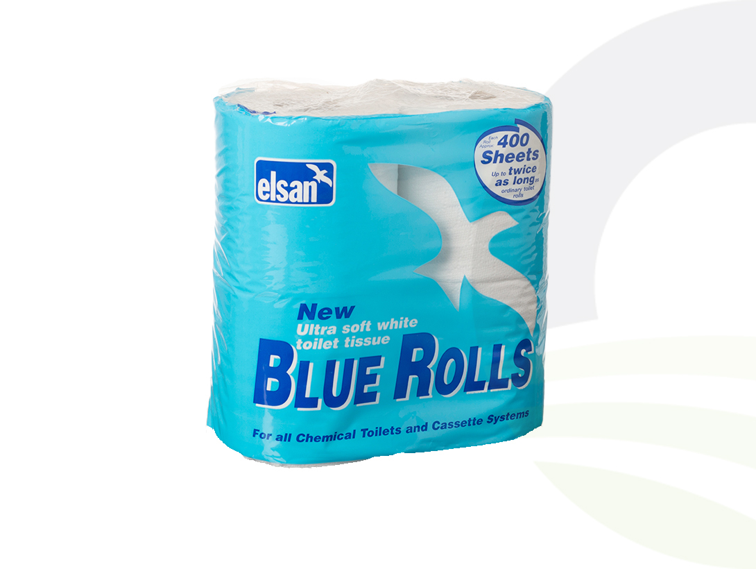 Elsan Blue Toilet Rolls 4pk