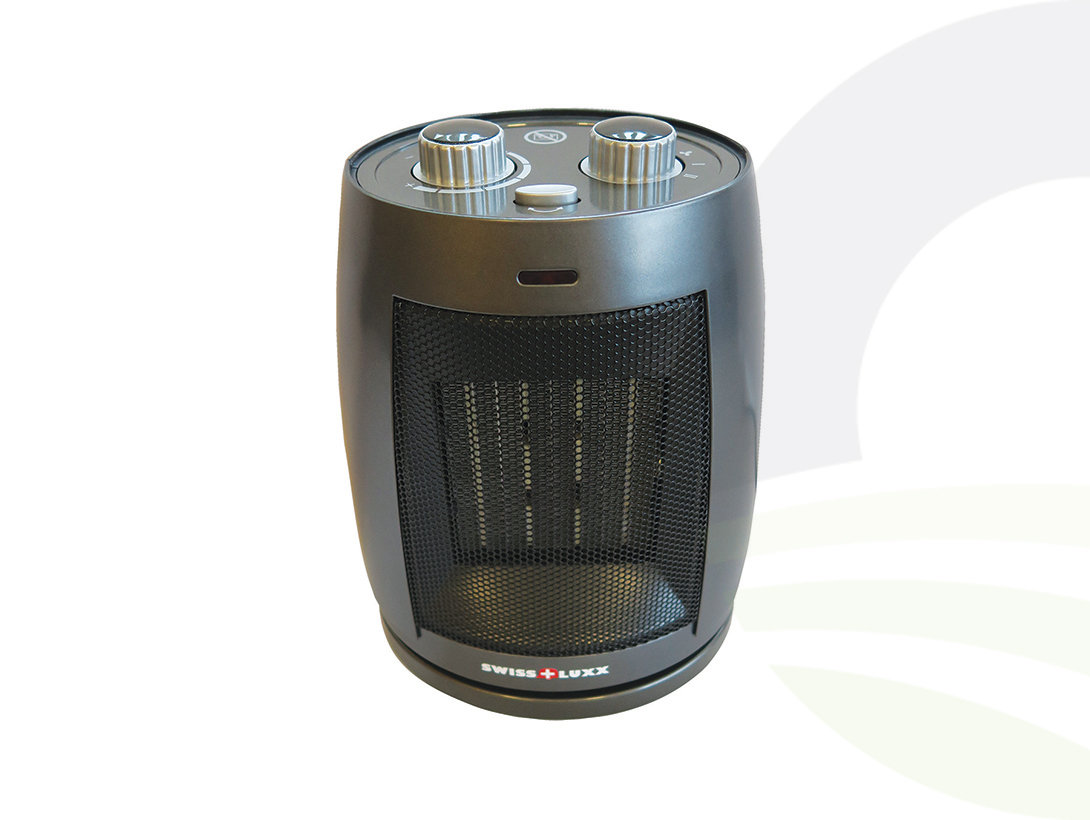 Swiss Luxx Swivel Ceramic Fan Heater