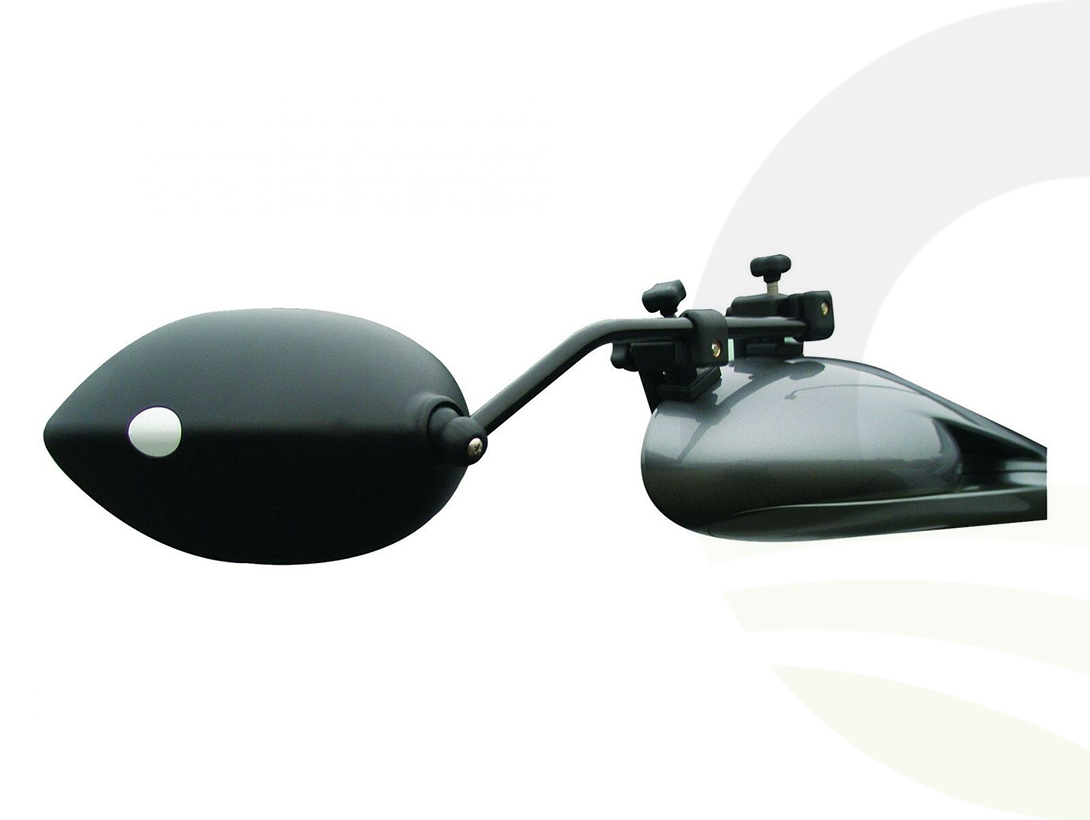 Milenco Aero Flat Mirrors Twin-pack 