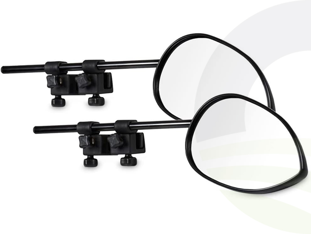 Milenco Aero Standard Mirror Twin Pack