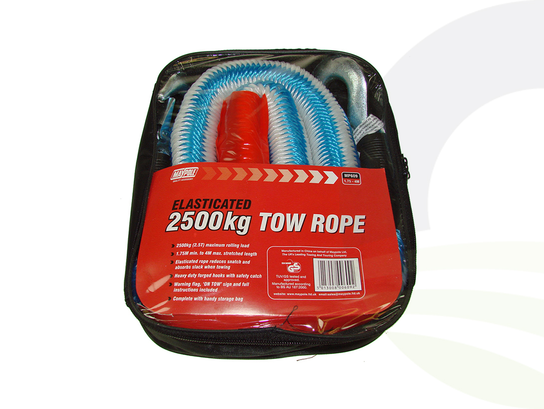 Maypole Tow Rope 1.75-4mtr X 2500k