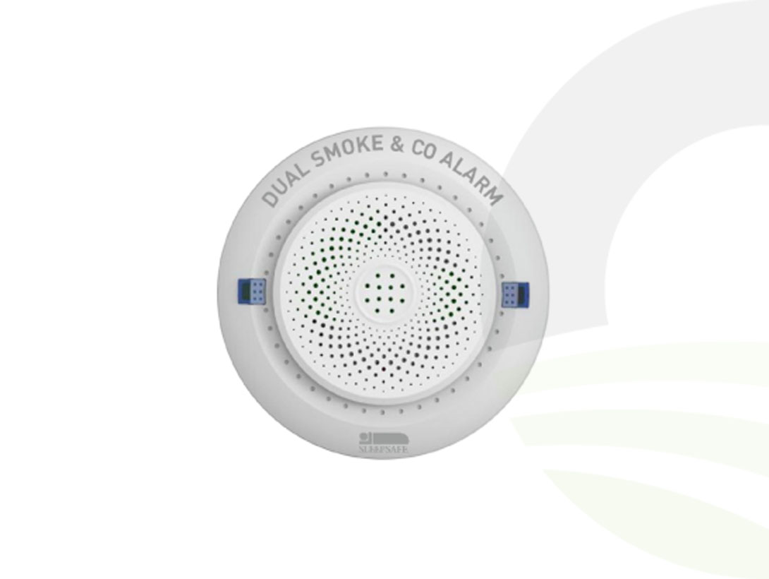 Sleepsafe Dual Smoke & CO2 Alarm