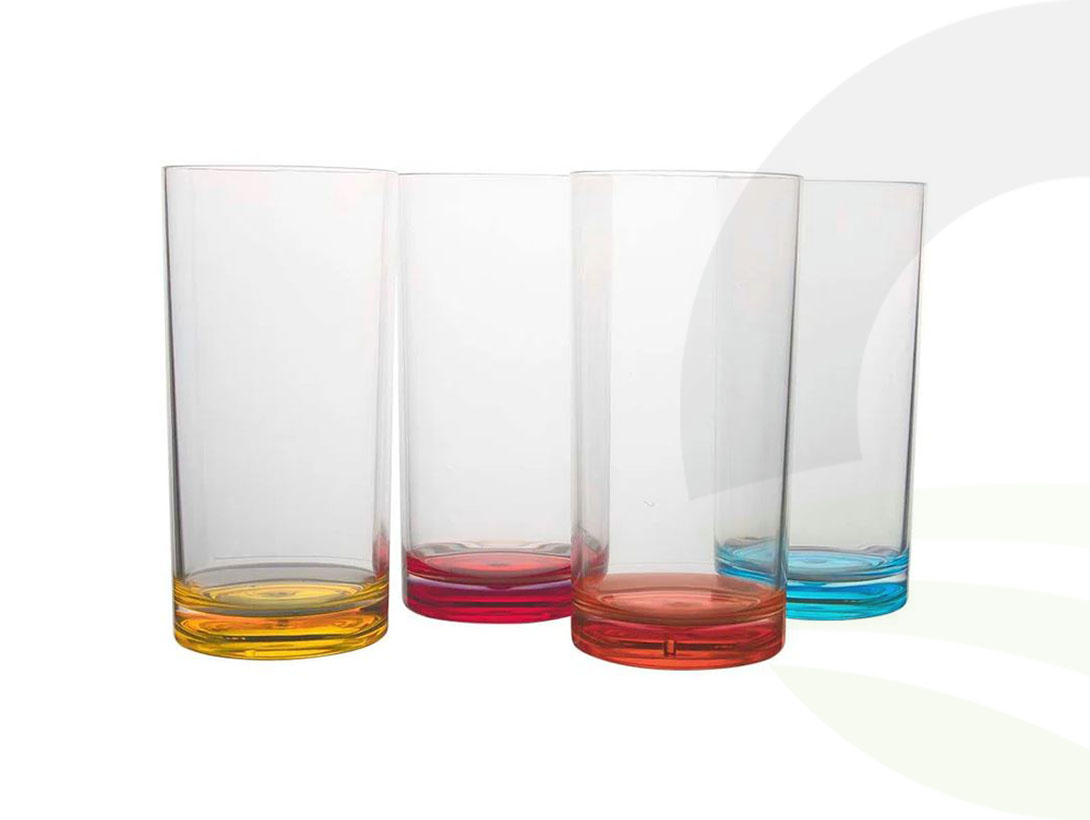 Gimex COL Longdrink Rainbow 4pcs