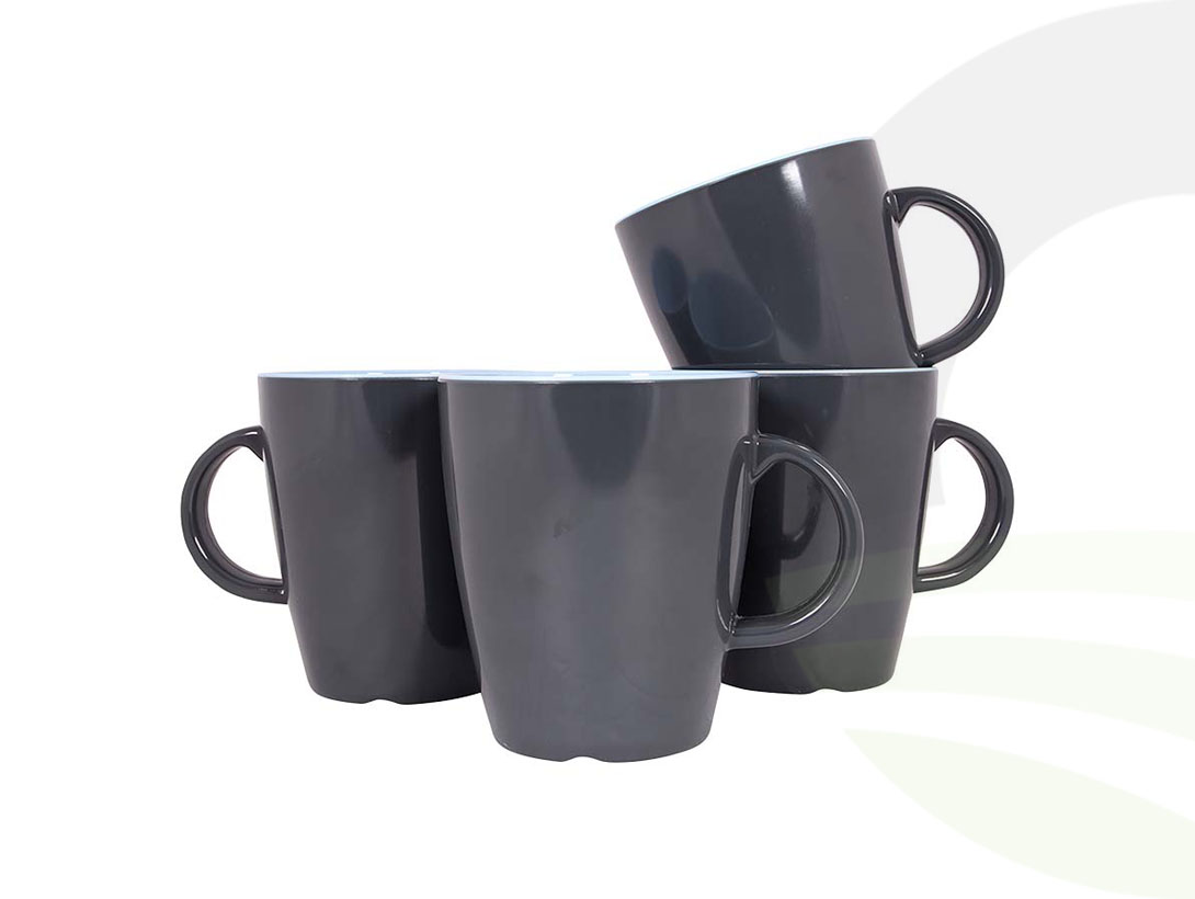 Gimex VIV Mug Blue 4pcs