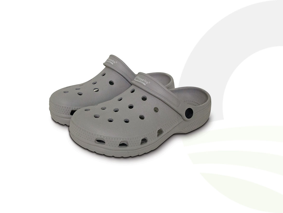Casual Cloggies Grey 10 (Colour: Grey)