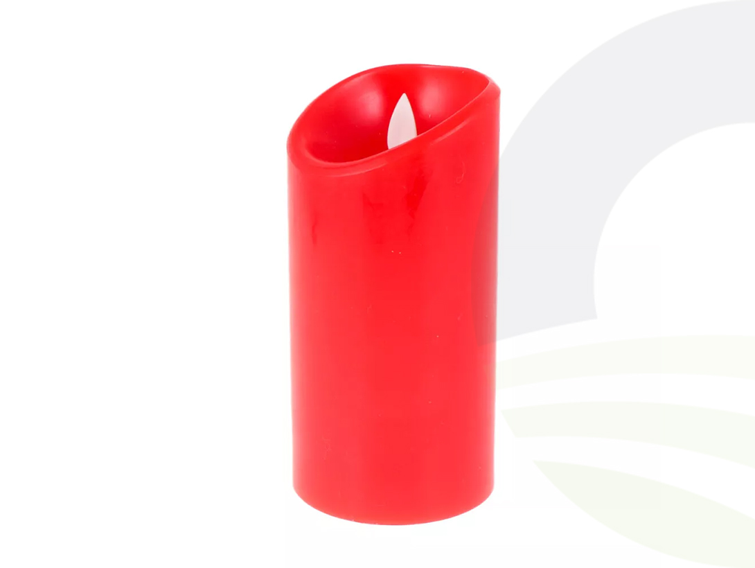 Dancing Candle 13cm Red