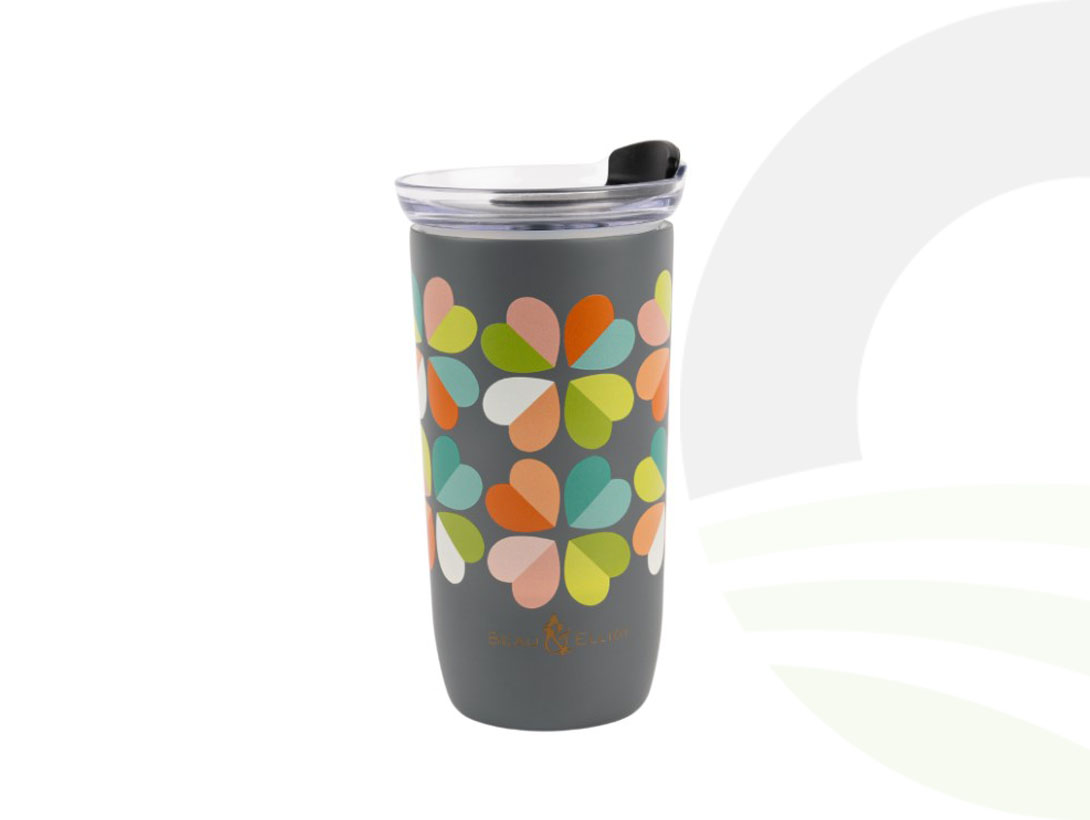B&E Carnaby Bloom Travel Mug