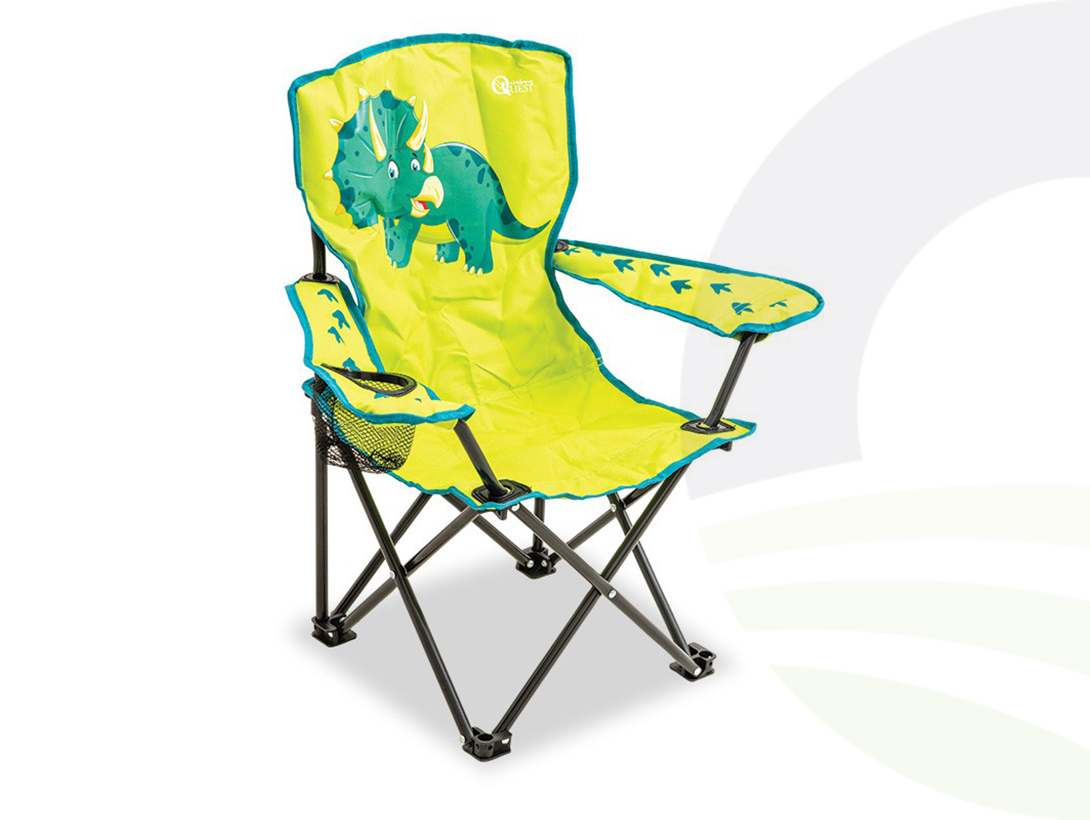 Quest Childrens Dinosaur Folding Chair (Colour: Dinosaur)