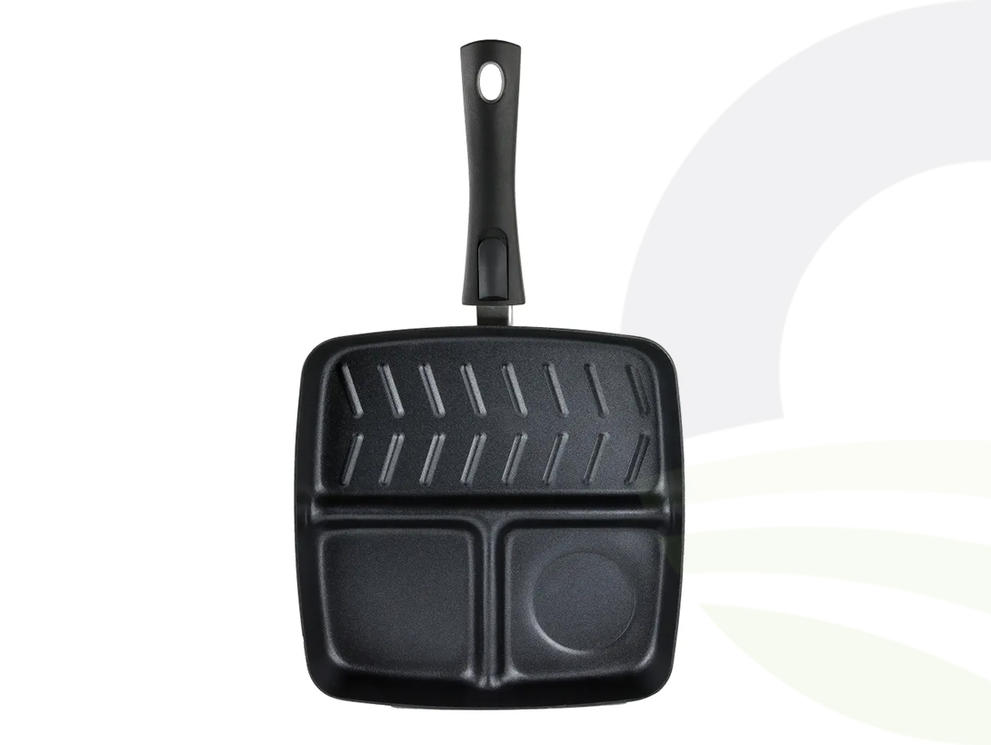 Leisurewize Non-Stick Tri Pan