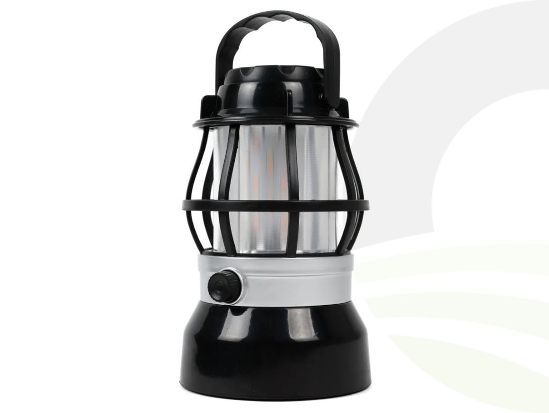 Leisurewize Camping Dimming Lantern With Flame LED