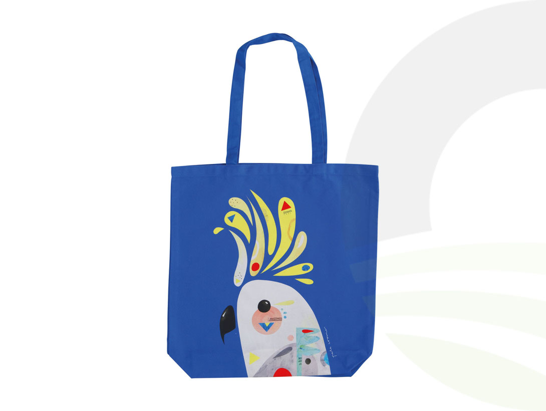Pete Cromer Cockatoo Tote Bag