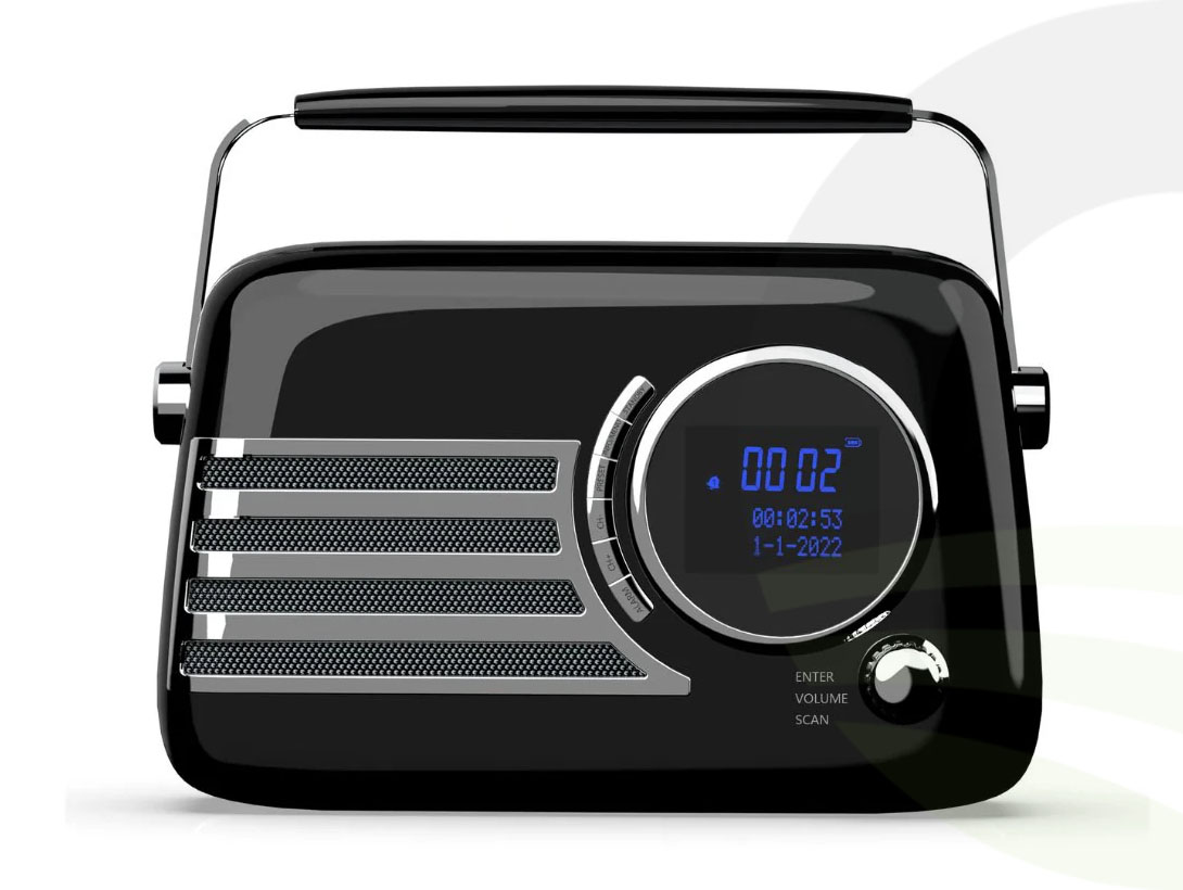 Retro Radio With DAB+