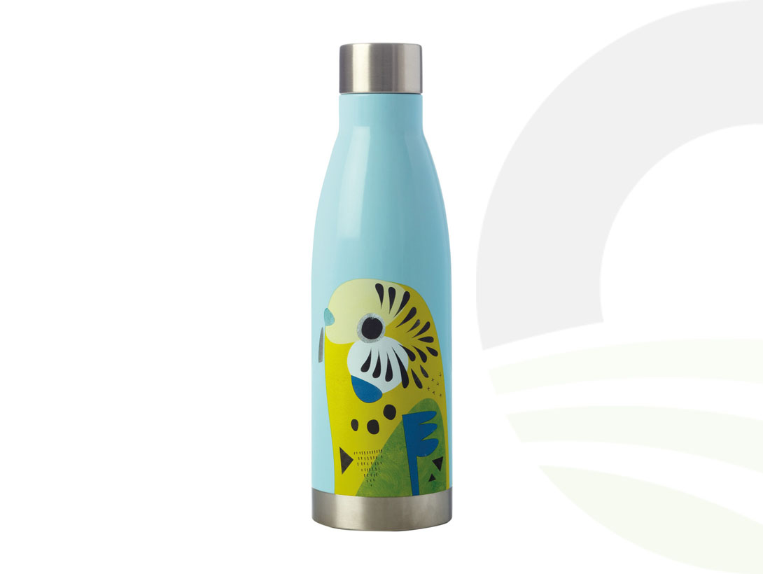 500ml Budgerigar Double Walled Bottle 