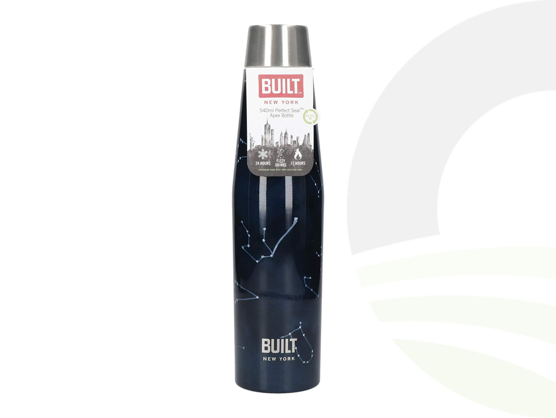 BUILT Apex 540ml Insulated Bottle Galaxy