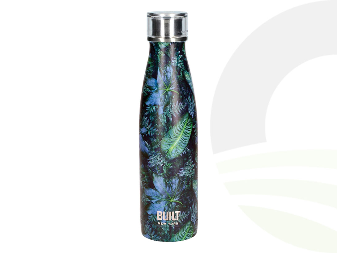 BUILT 540ml Stainless Steel Bottle Tropics