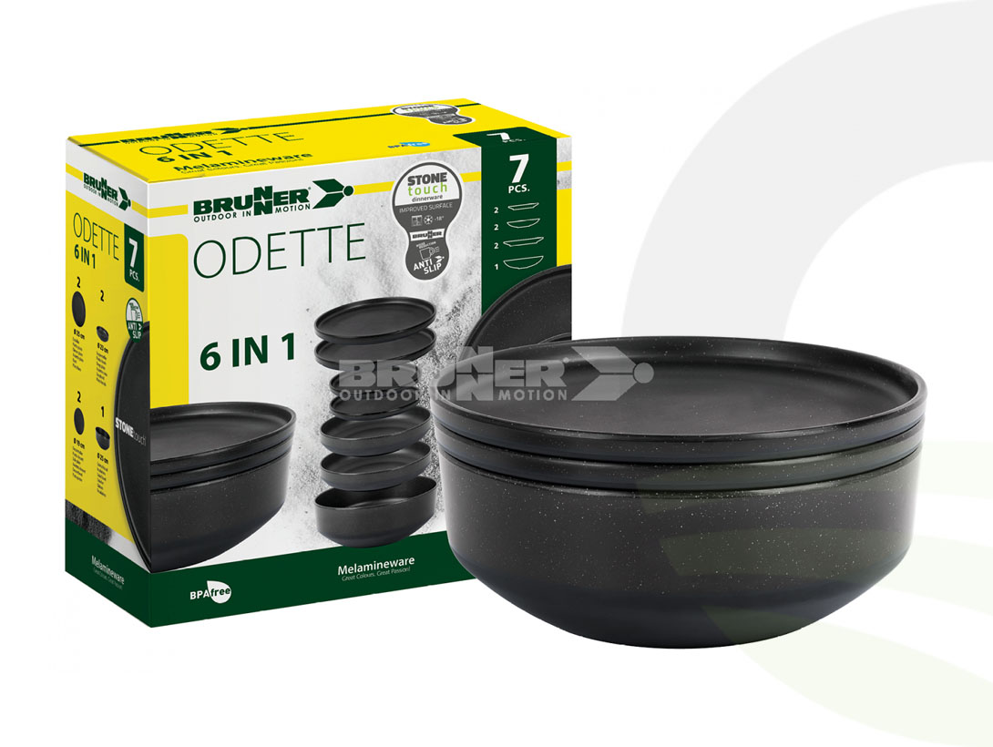 Brunner Odette 6 In 1 Set Black