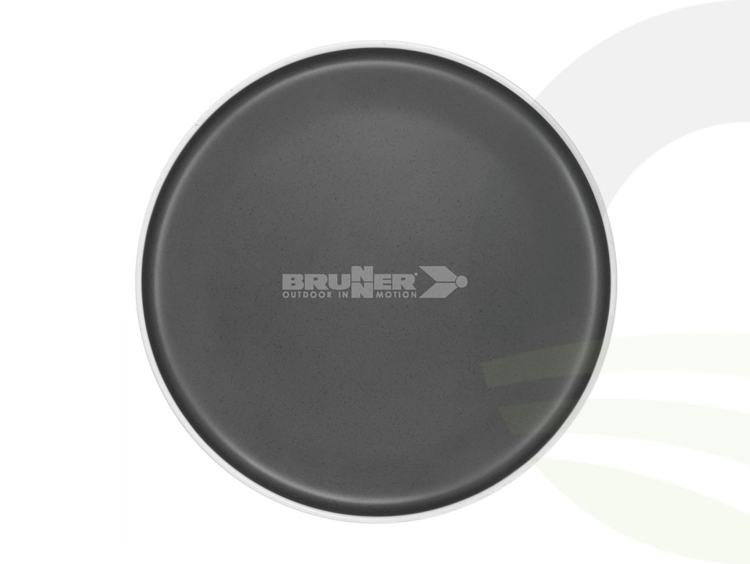 Brunner Dolomit Dinner Plate Grey