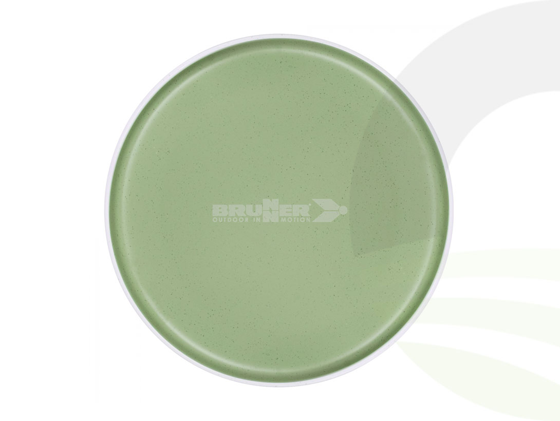 Brunner Dolomit Dinner Plate Green