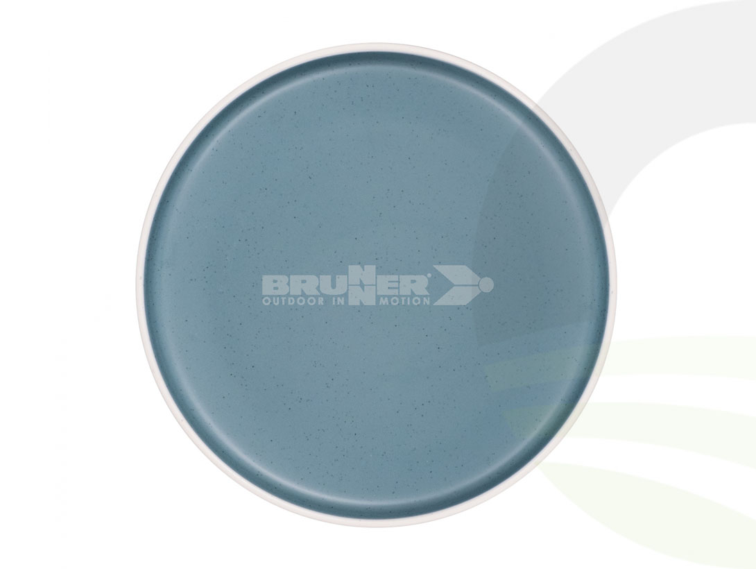 Brunner Dolomit Side Plate Blue 20cm