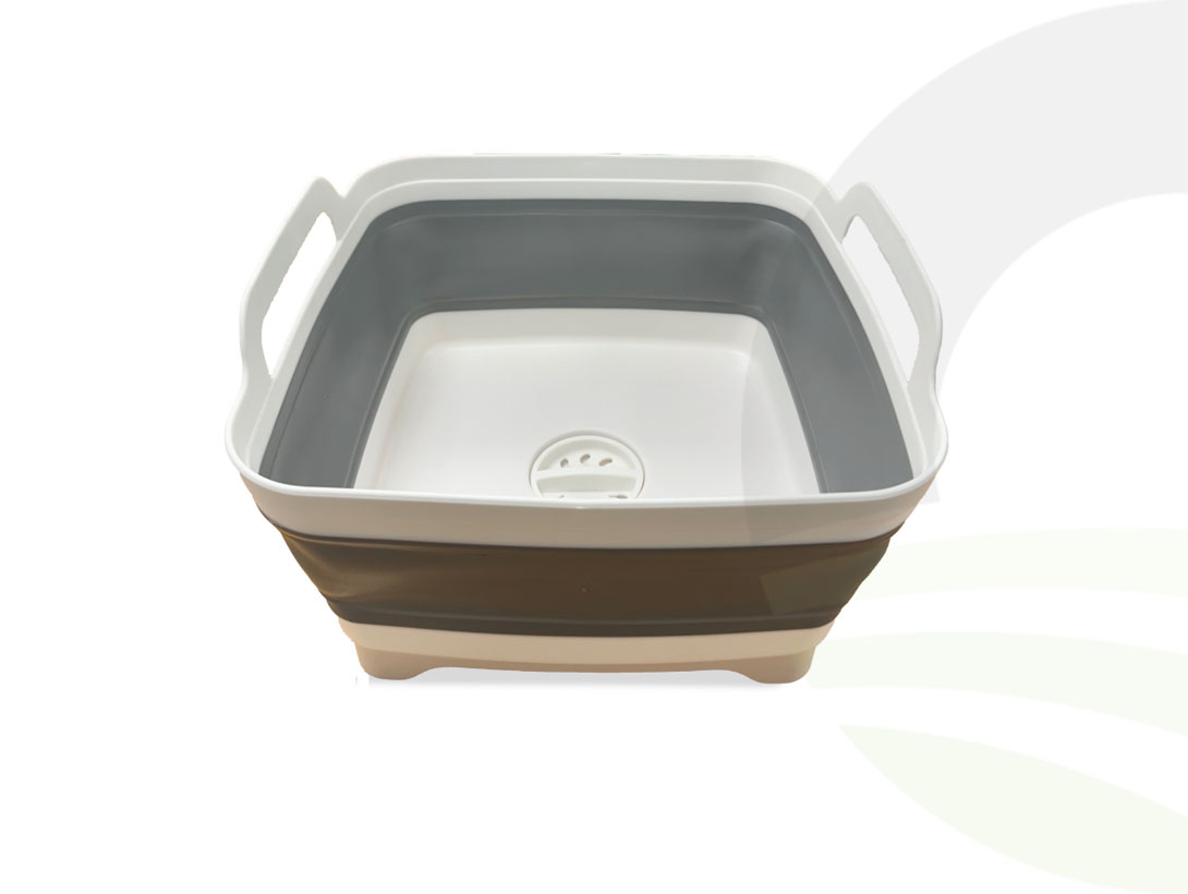 Quest 8L Collapsible Basin With Water Outlet