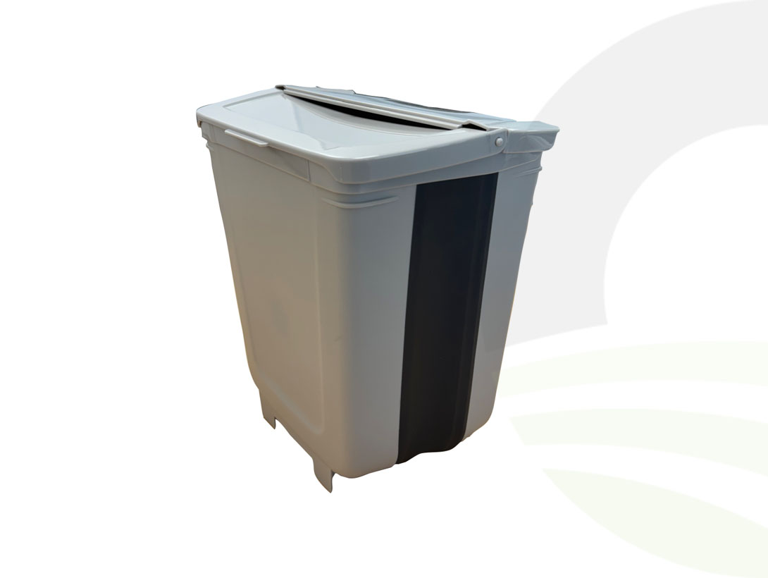 Quest 8L Collapsible Bin With Lid