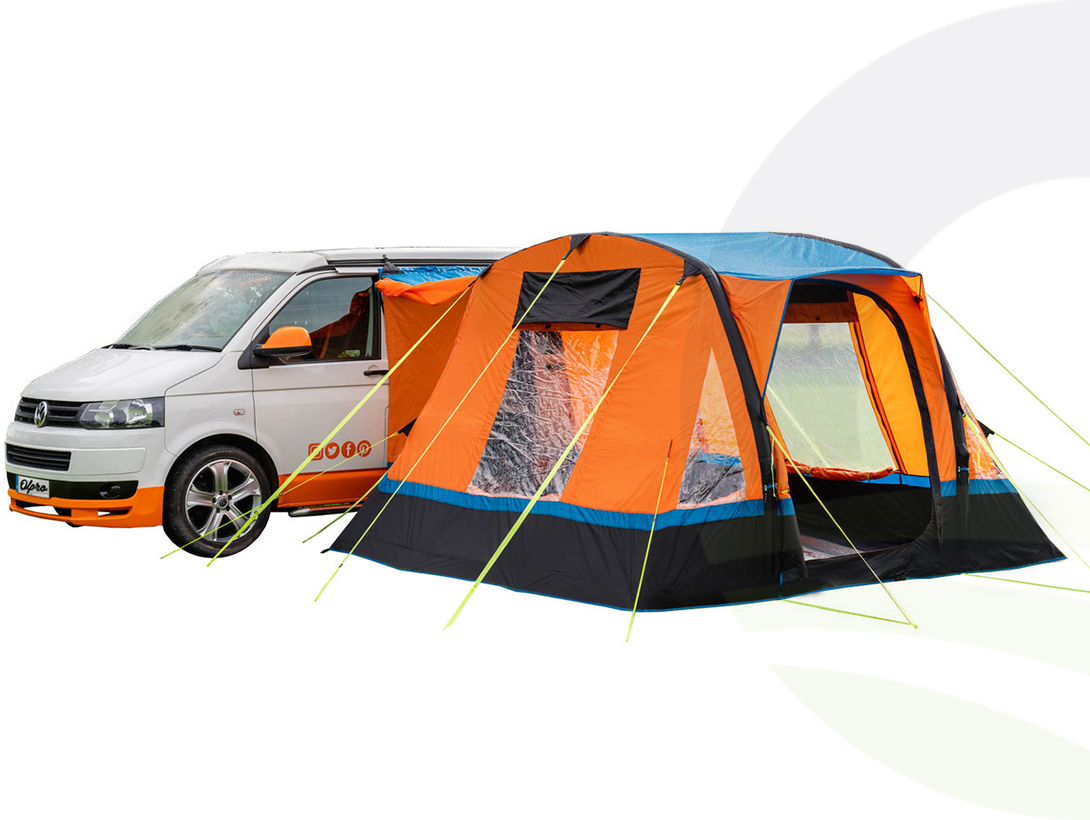 OLPRO Cubo Breeze V2 Campervan Awning - Orange (Colour: Orange)