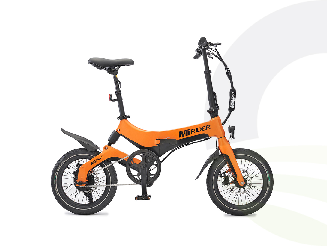 MiRider 16 Folding EBike Ember Orange