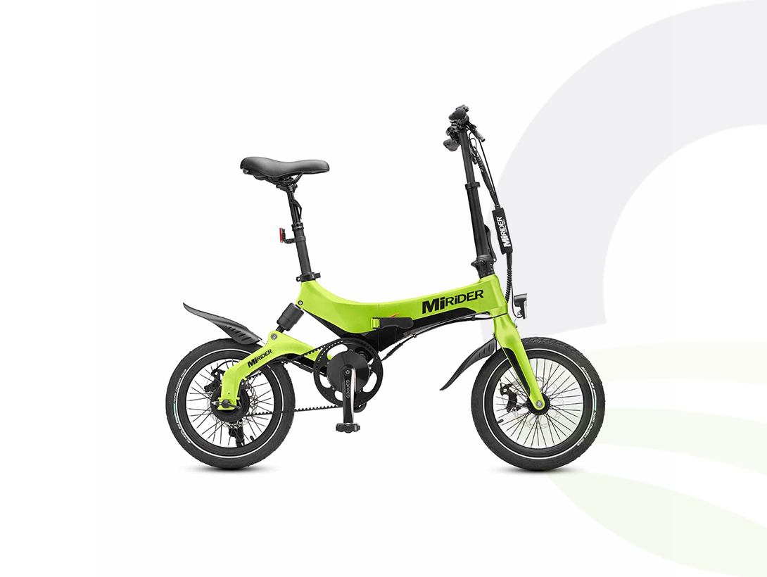 MiRider 16 GB3 Folding EBike Acid Green