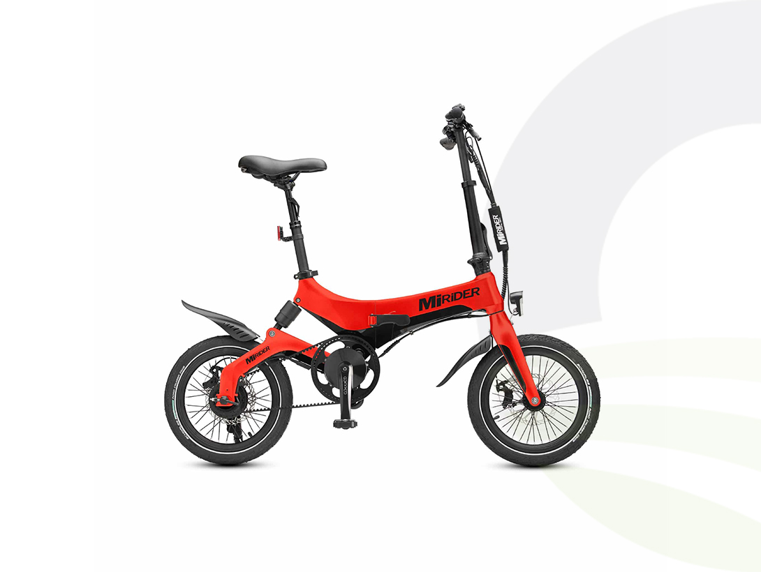 MiRider 16 GB3 Folding EBike Eclipse Red