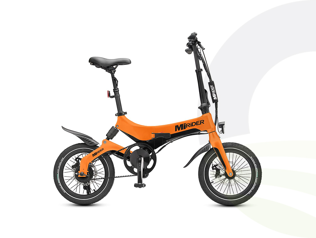 MiRider 16 GB3 Folding EBike Ember Orange