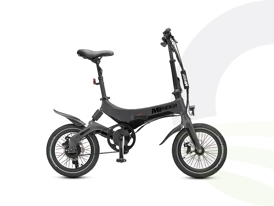 MiRider 16 GB3 Folding EBike Onyx Grey