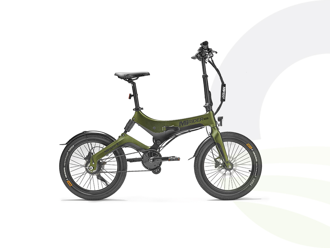 MiRider 20 Folding E-Bike Aurora Green