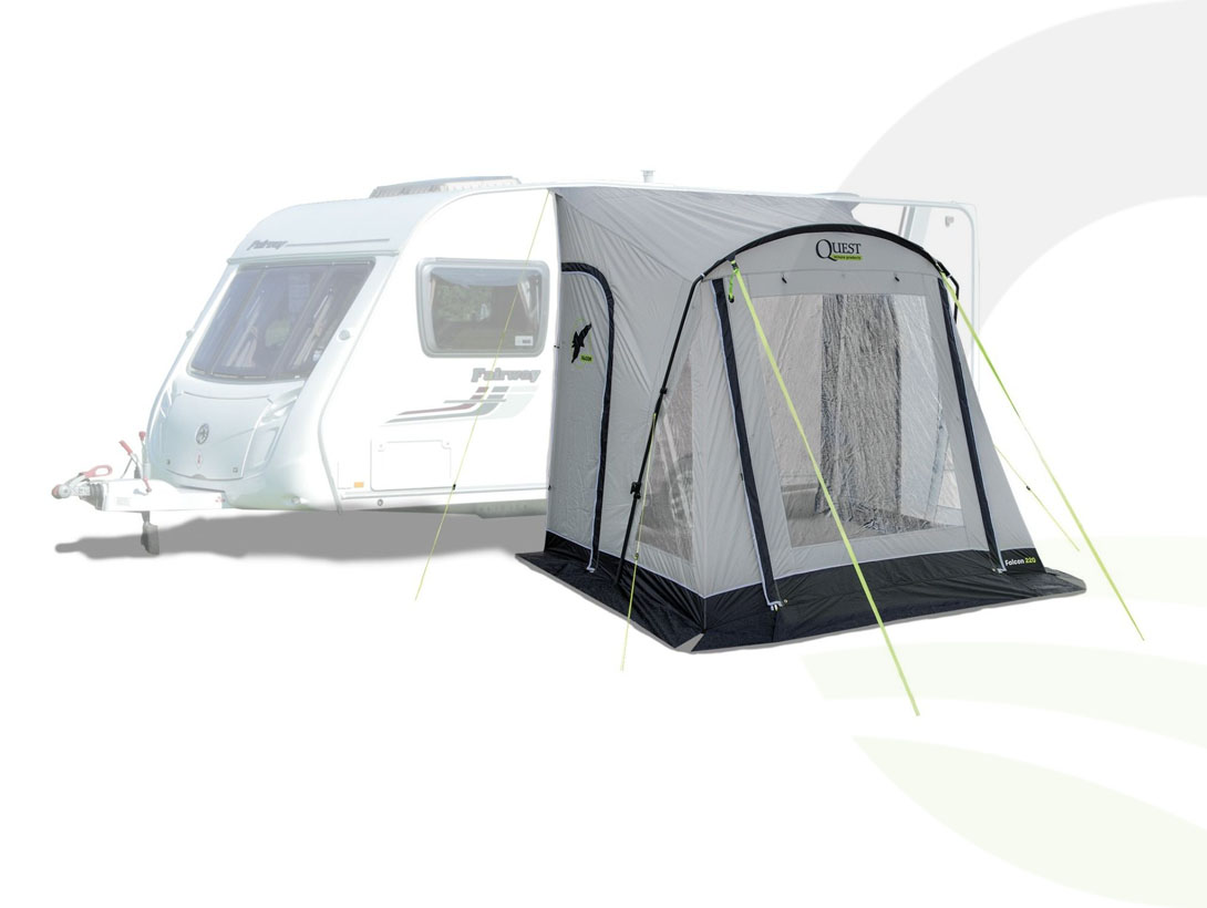 Quest Falcon Pro 220 Poled Porch Awning (Size: 220)