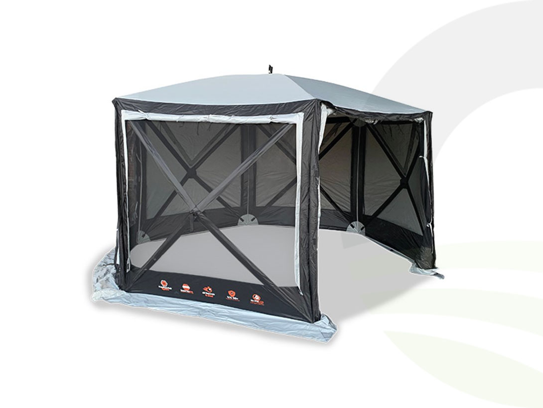 Screen House 6 Pro Pop Up Gazebo - Grey