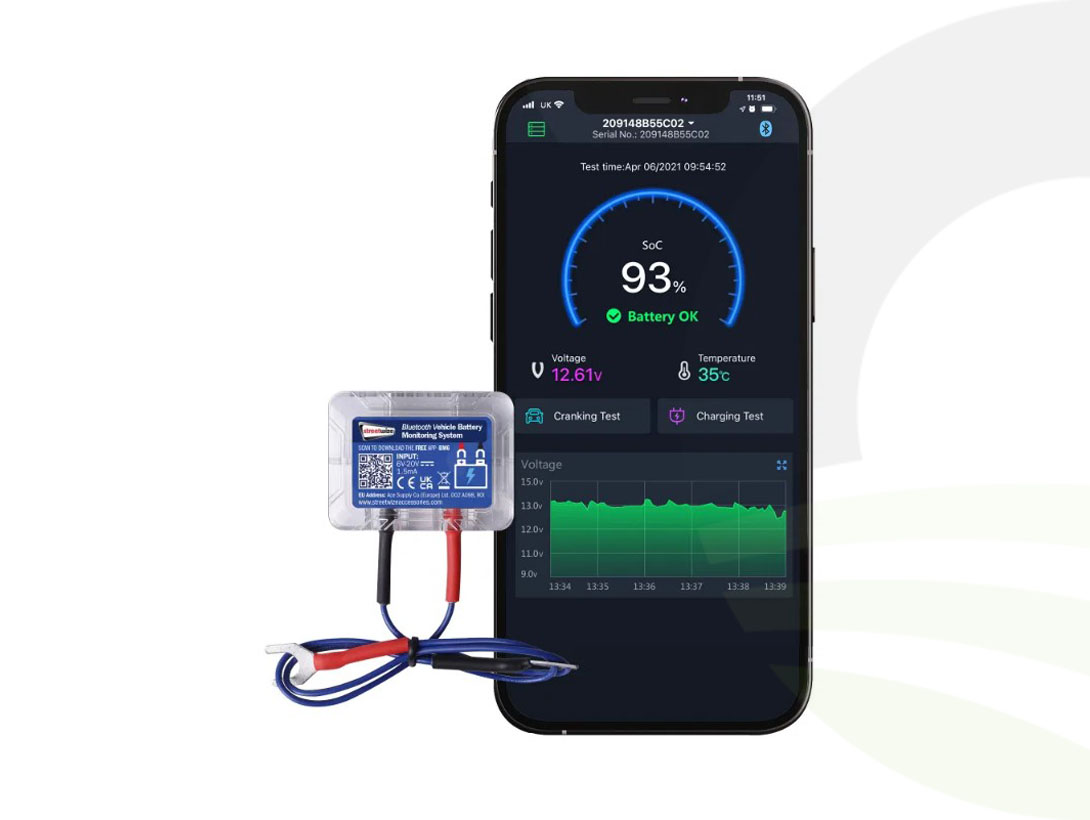 Streetwize Bluetooth Battery Monitoring System
