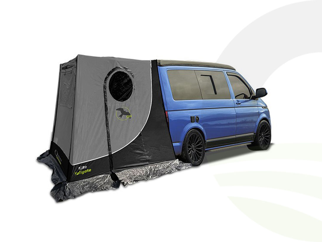 Quest Kite Poled Tailgate Awning