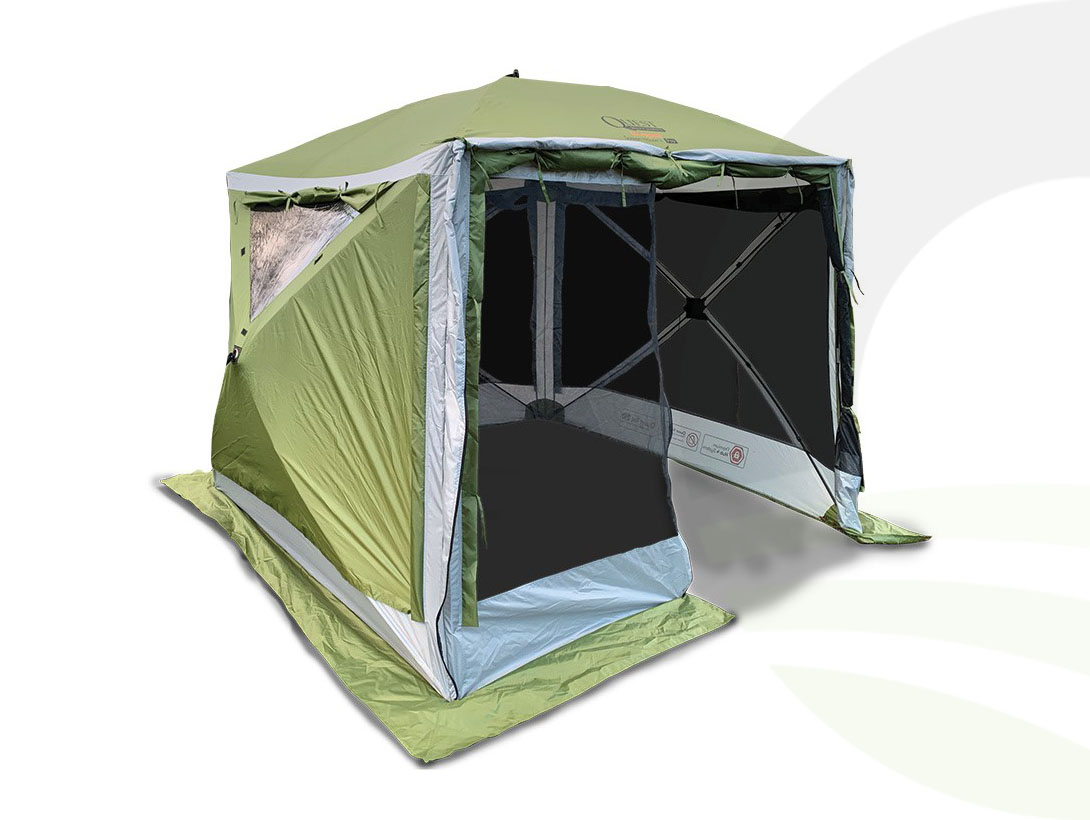 Screen House 4 Pro Pop Up Gazebo - Green