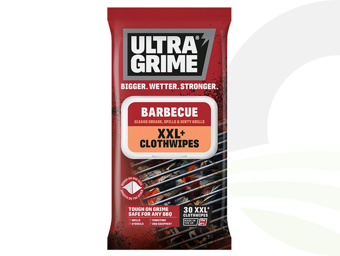 Ultra Grime BBQ 30 XXL Wipes
