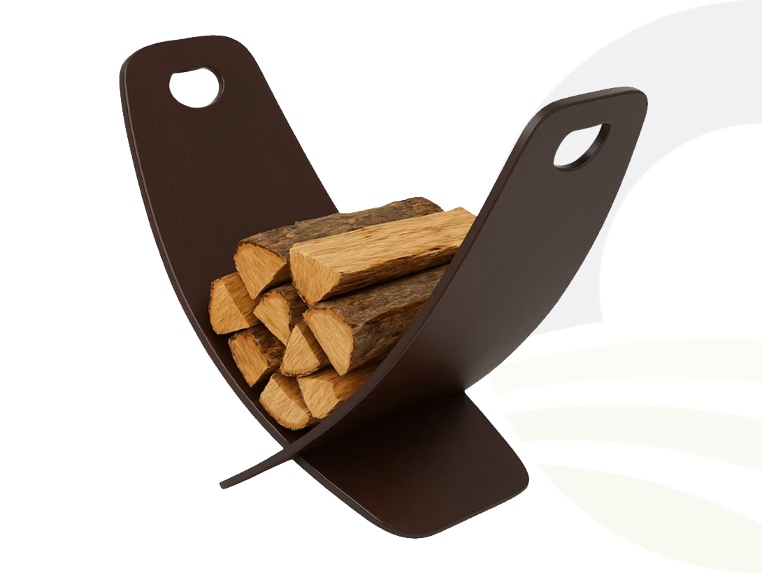 Fandango Fire Tools Log Rack Espresso (Colour: Espresso)