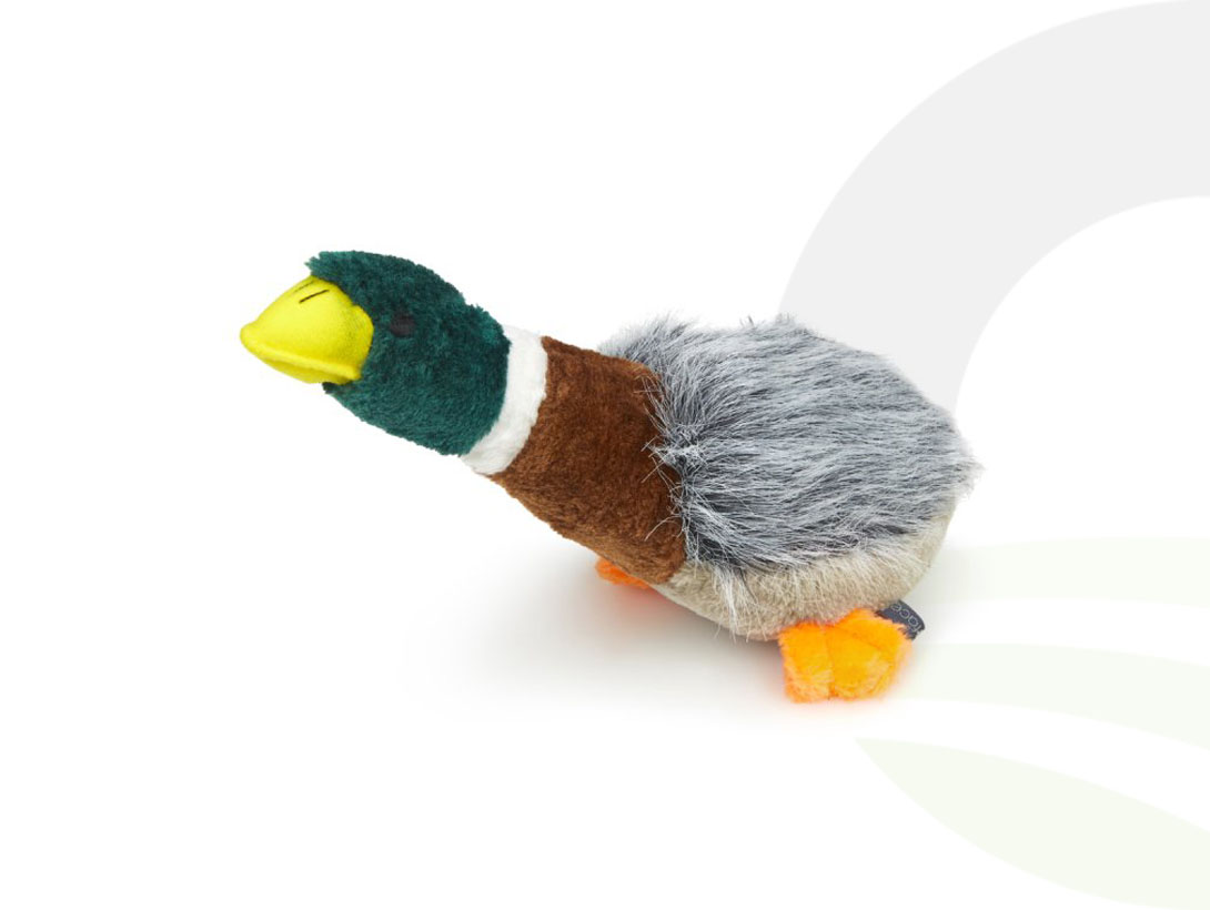 Petface Honking Duck Plush Dog Toy