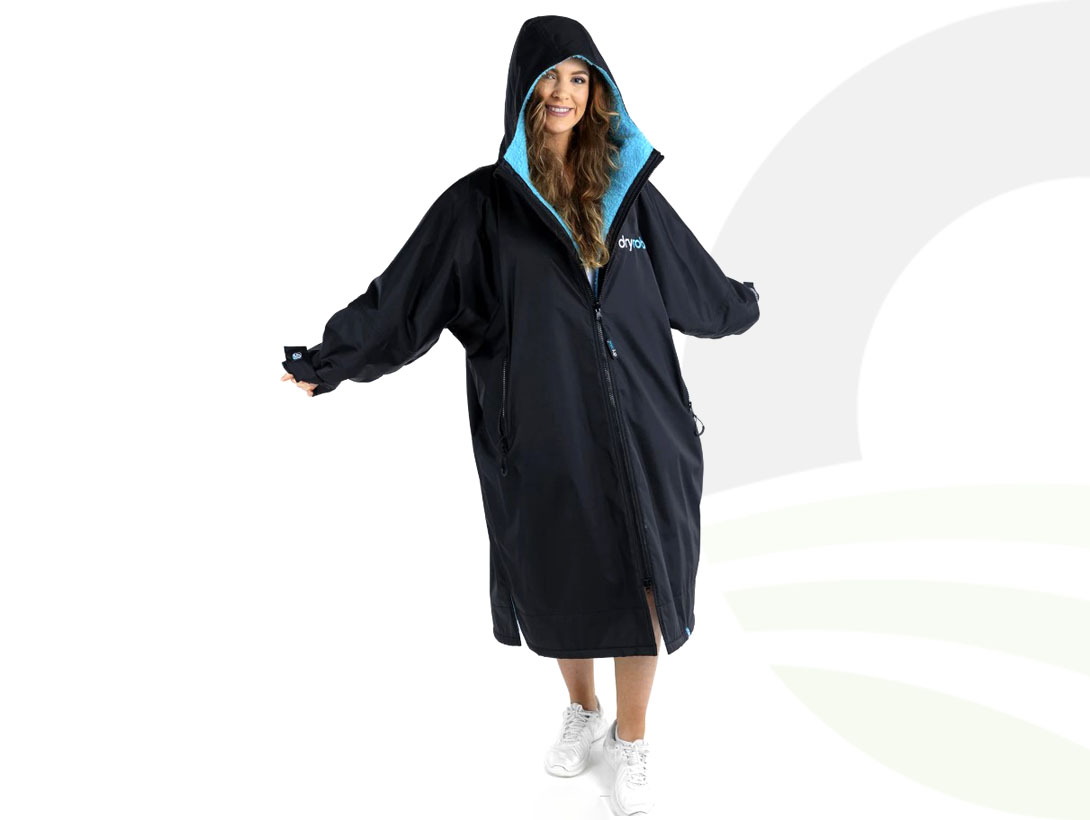 DryRobe Advance Longsleeve V3 Black Blue Large