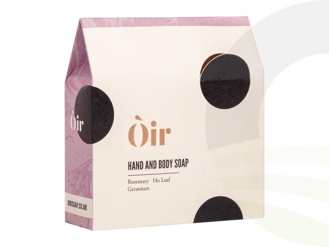 Oir Rosemary, Ho Leaf And Geranium Hand & Body Soap
