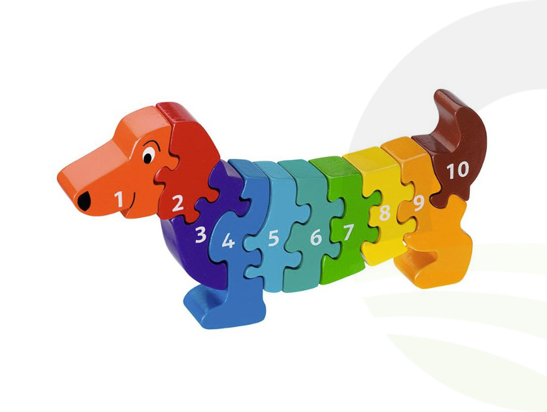 Dog 1-10 Jigsaw