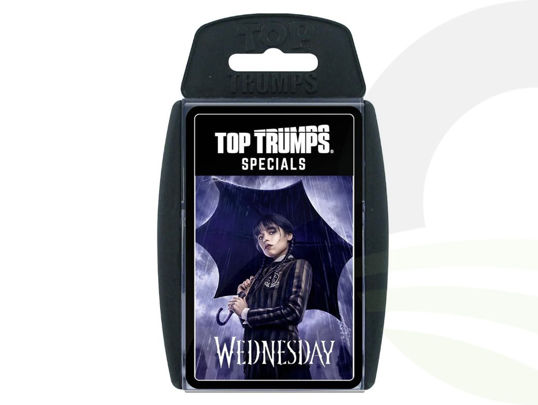 Wednesday Top Trumps (Size: Wednesday)