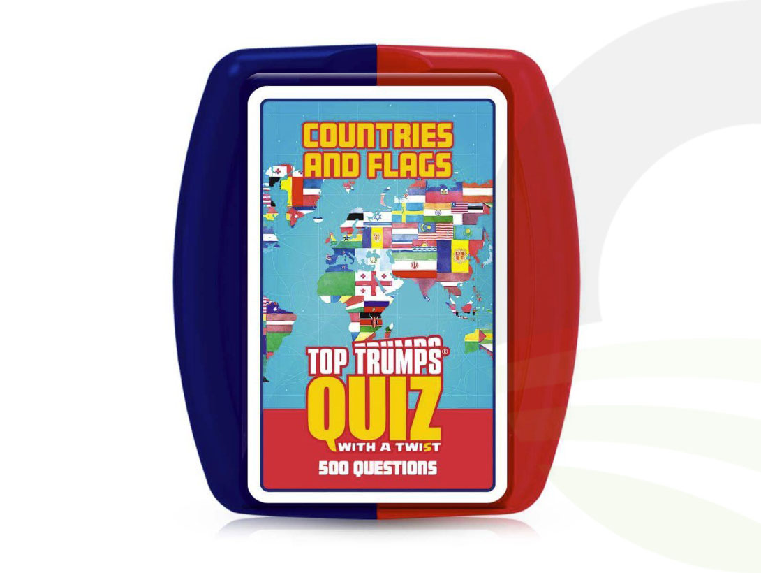 Countries And Flags Top Trumps QUIZ (Size: Countries and Flags)